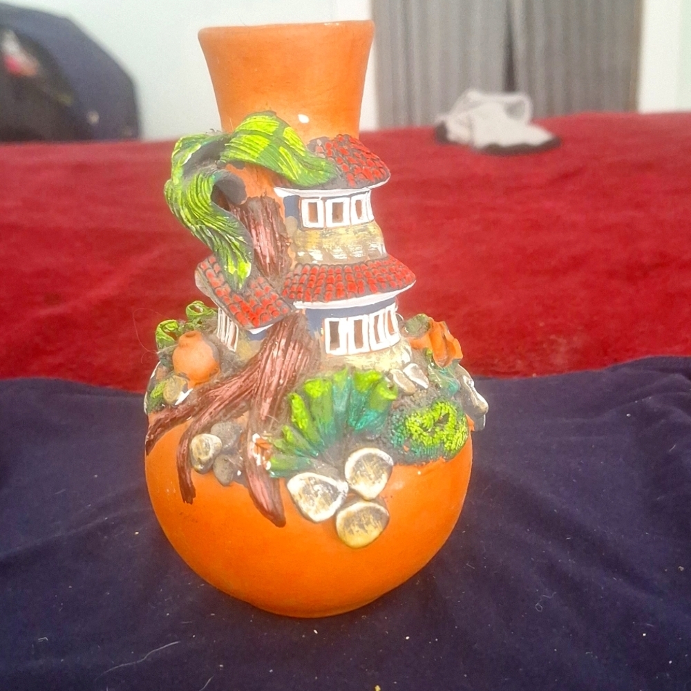 Hand made vase